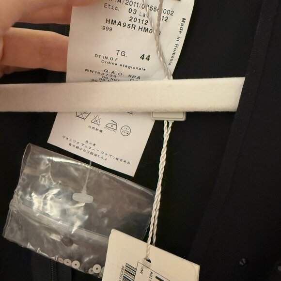 ARMANI COLLEZIONI 2011 Vintage Silk Embellished Evening Gown Maxi Dress - Picture 4 of 5